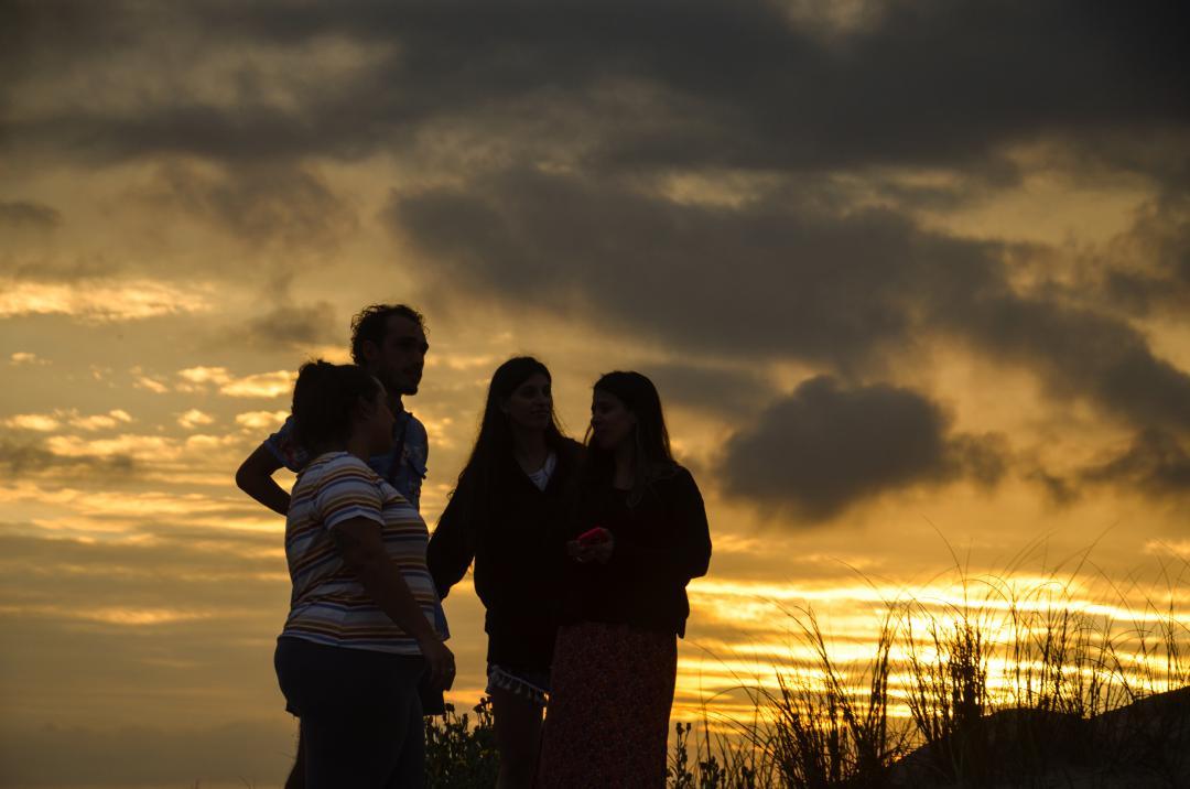 Atardecer en Valizas